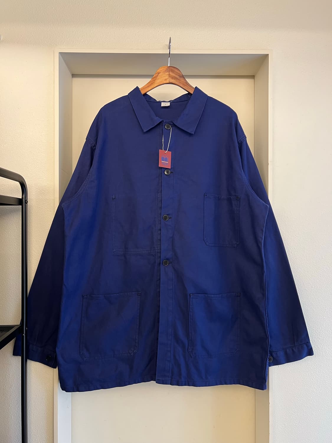 (DEADSTOCK)OLD VINTAGE BIG SIZE 프렌치워크자켓 상품이미지1