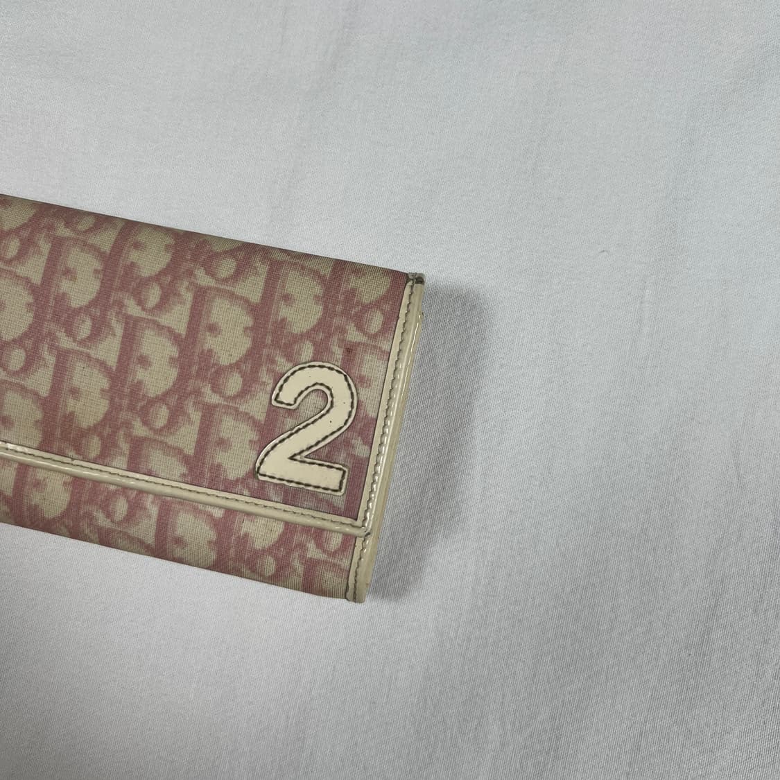 크리스찬디올 dior 오블리크 넘버2 로고 장지갑 상품이미지2