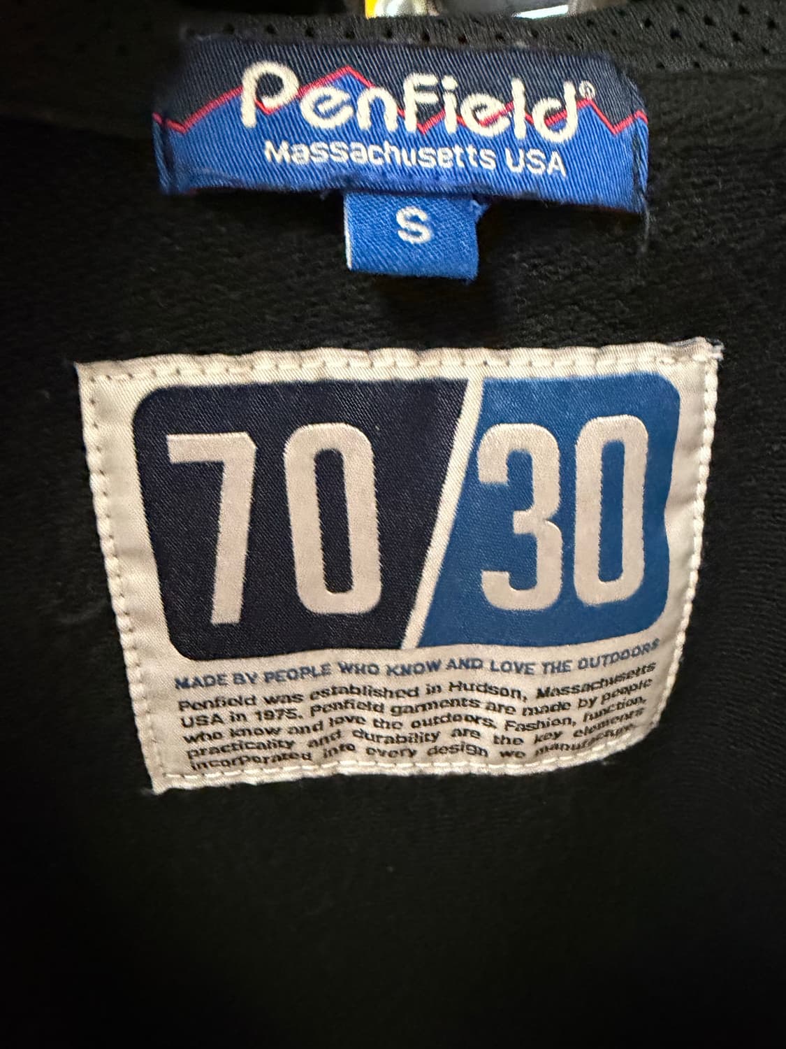 펜필드 믹스드 유틸리티 포켓 후디 스웨트자켓 다크브라운 상품이미지3