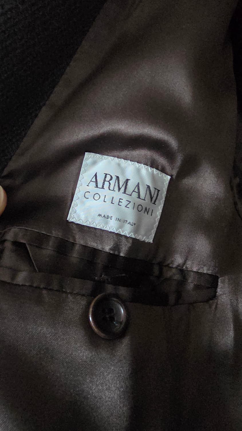 [신품급]아르마니 콜레치오니 코트 / 이태리 메이드 / 울100% 상품이미지8
