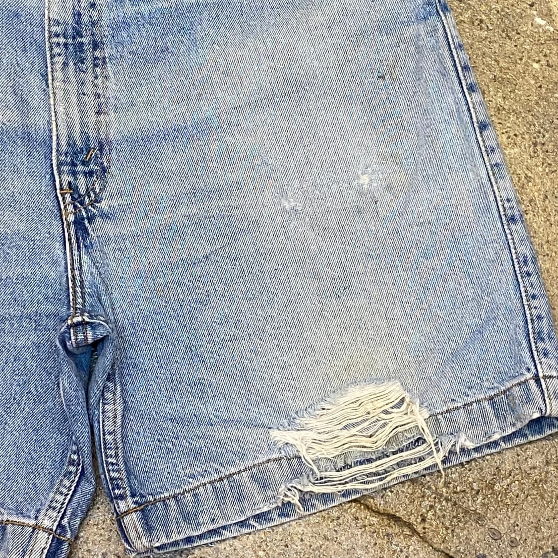 00s 미국 빈티지 리바이스 540 오렌지탭 연청 청반바지 상품이미지3