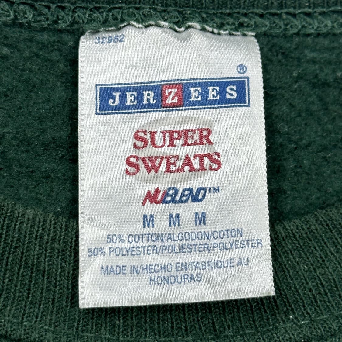 Jerzees 저지스 아카이브 빈티지 프린팅 스웻셔츠 M 상품이미지5