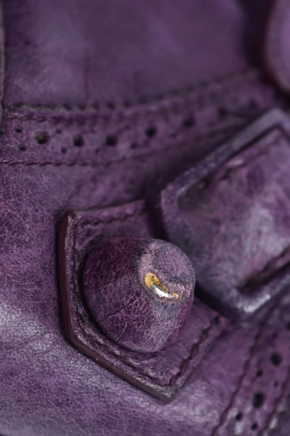 2010s 발렌시아가 퍼플 자이언트 모터백 정품 상품이미지4