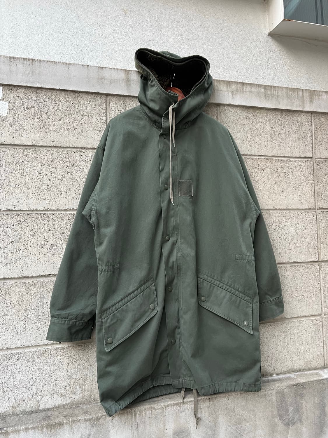 1970/80s FRENCH ARMY F-1 공군모즈파카 오리지널개파카 상품이미지4