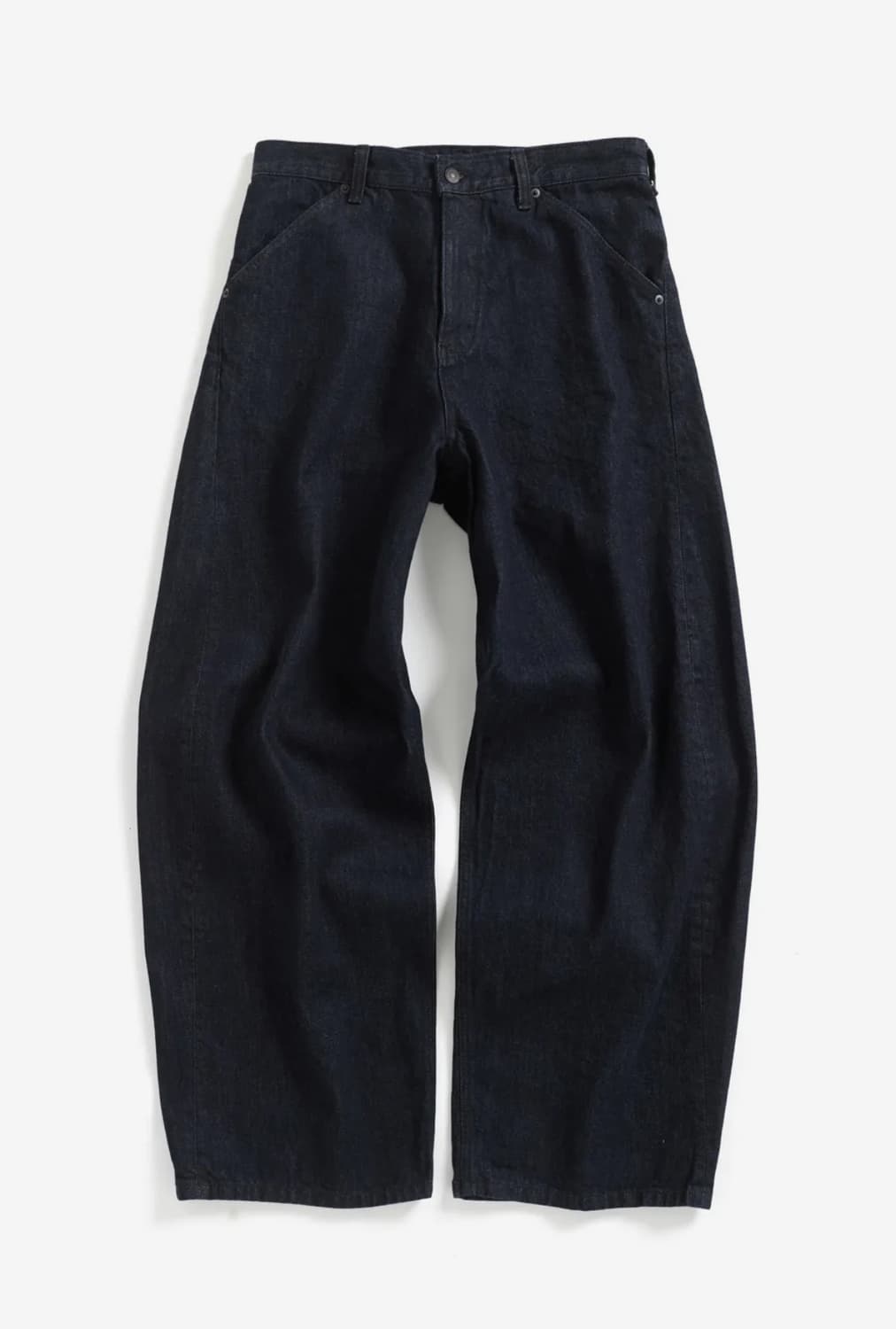 Wide Curve Jeans Washed Indigo 상품이미지2