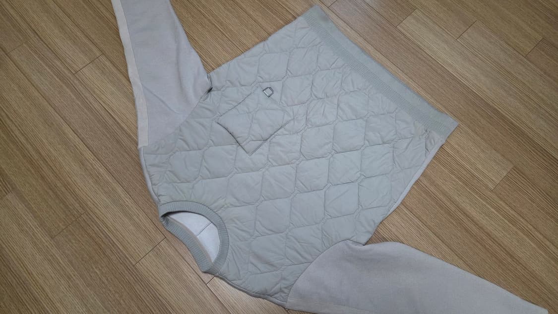 시스템 옴므 퀼팅 니트 맨투맨 상품이미지9