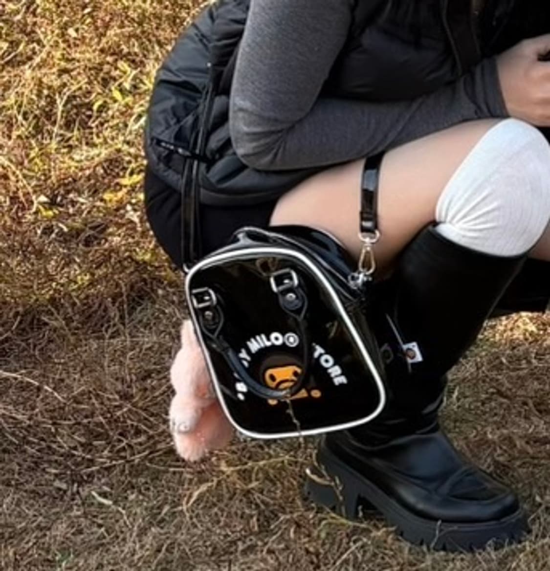 베이프 베이비 마일로 볼링타스 블랙 상품이미지6