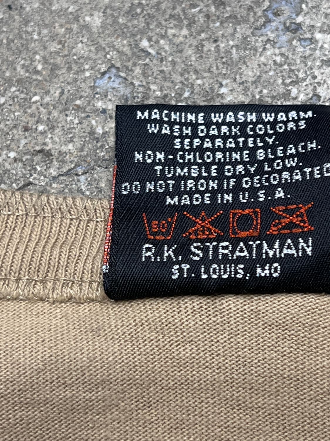 80‘s 할리데이비슨 빈티지 롱슬리브 헨리넥 상품이미지5