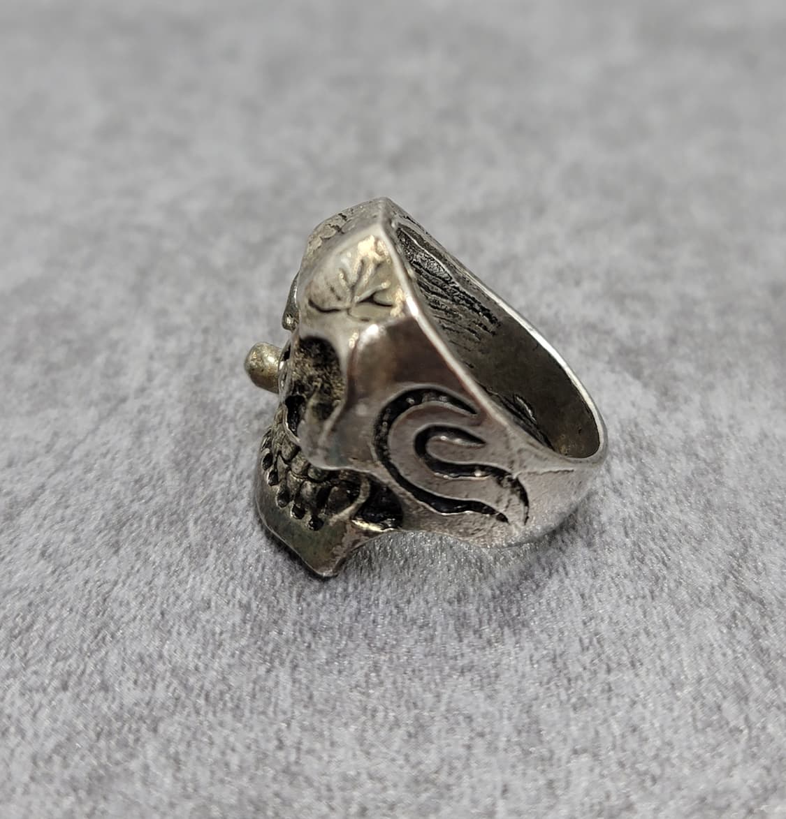 빈티지 스컬 해골반지 상품이미지6