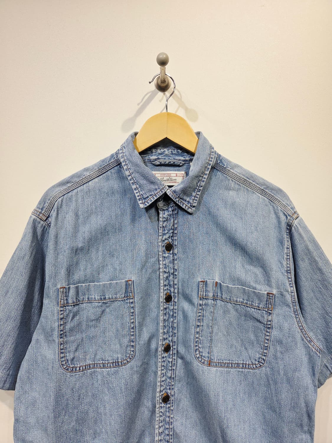 리바이스 시그니처 반팔 데님 셔츠 상품이미지3