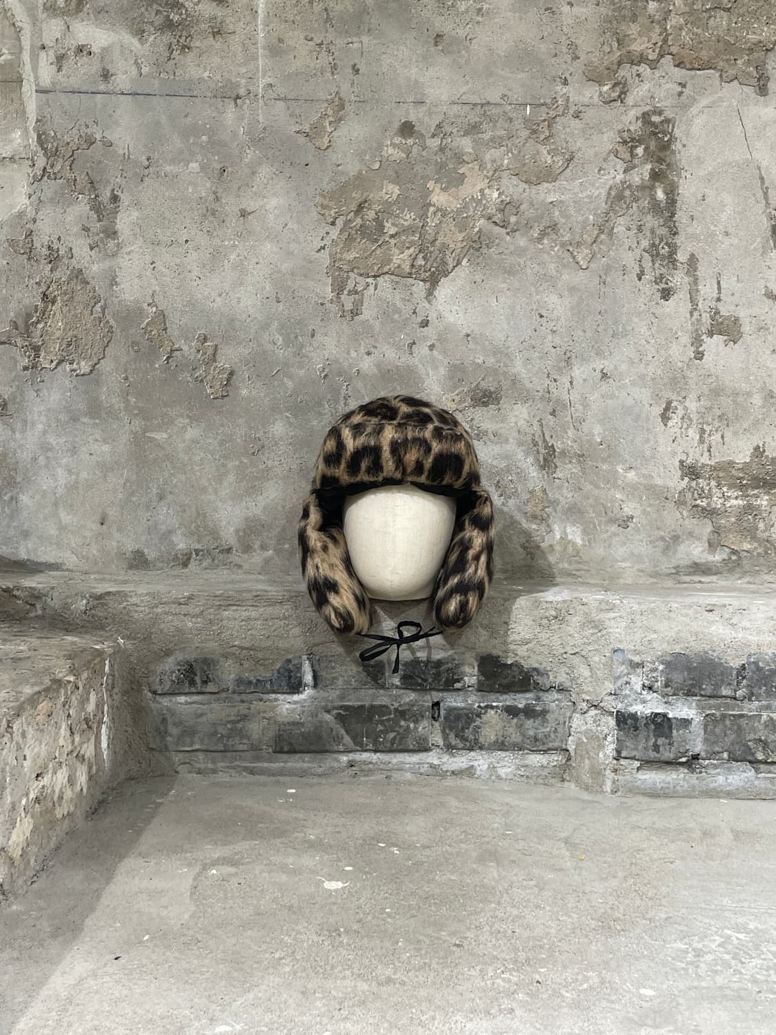 r13 레오파드 트래퍼 햇 상품이미지3