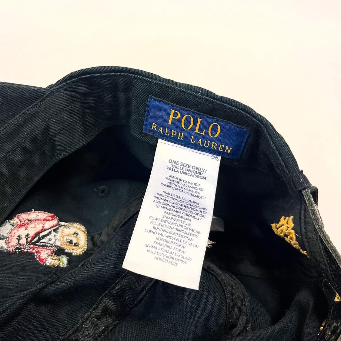 폴로 베어 볼캡 상품이미지3