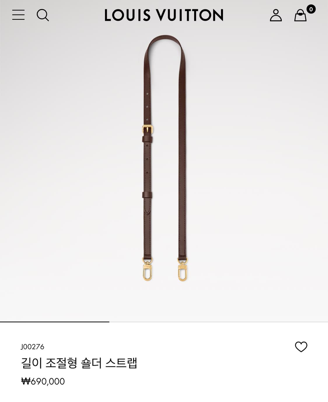 [정품] [중고] 루이비통 다미에 스피디35+스트랩 최저가 판매 상품이미지3