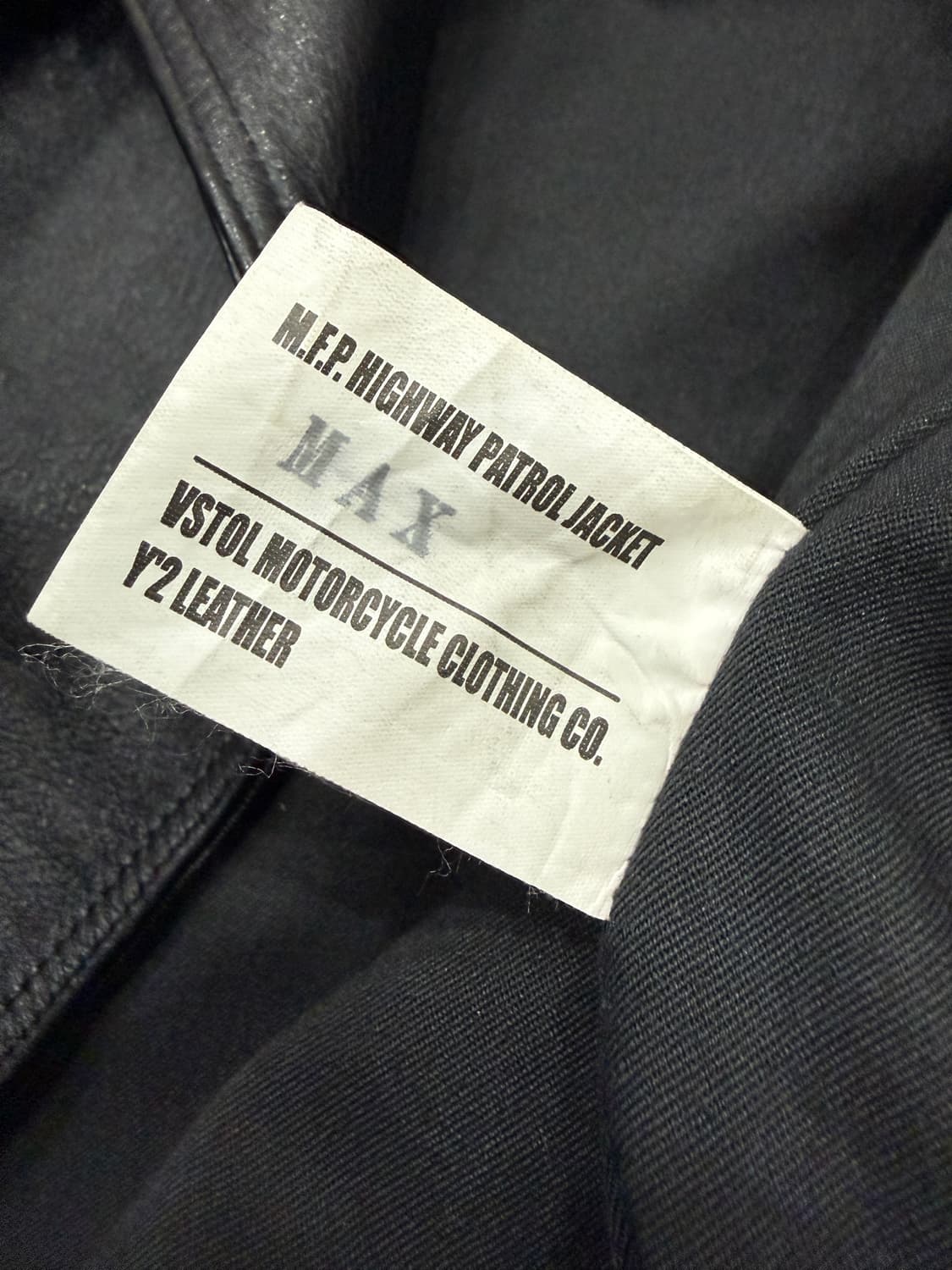 Y2 leather MadMax 하이웨이맨 상품이미지7