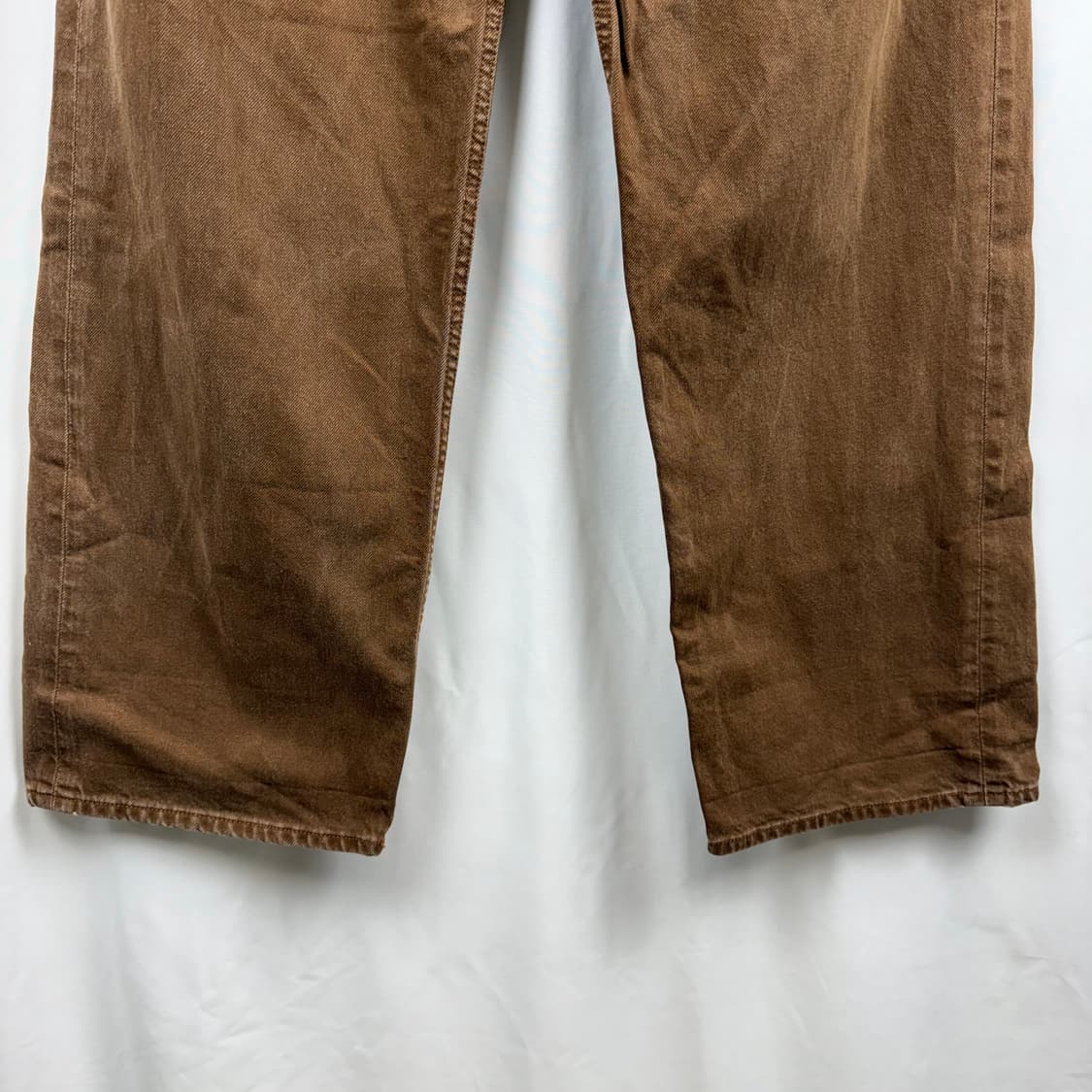 (28) 켈빈클라인 루즈핏 데님 팬츠 브라운 상품이미지3
