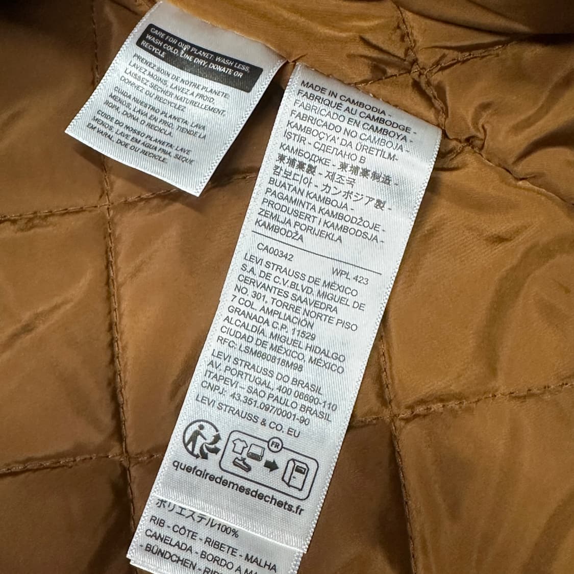 리바이스 워크 누빔 베스트 조끼 L 상품이미지7