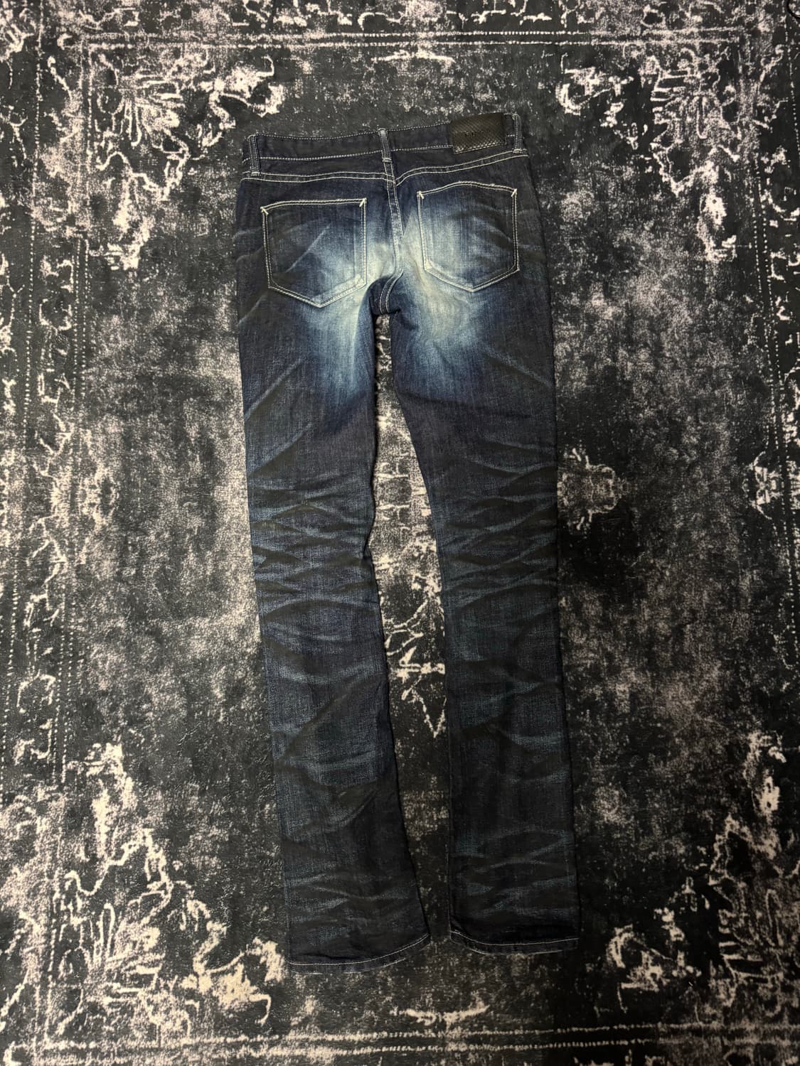 Fuga washed design denim pants 상품이미지3