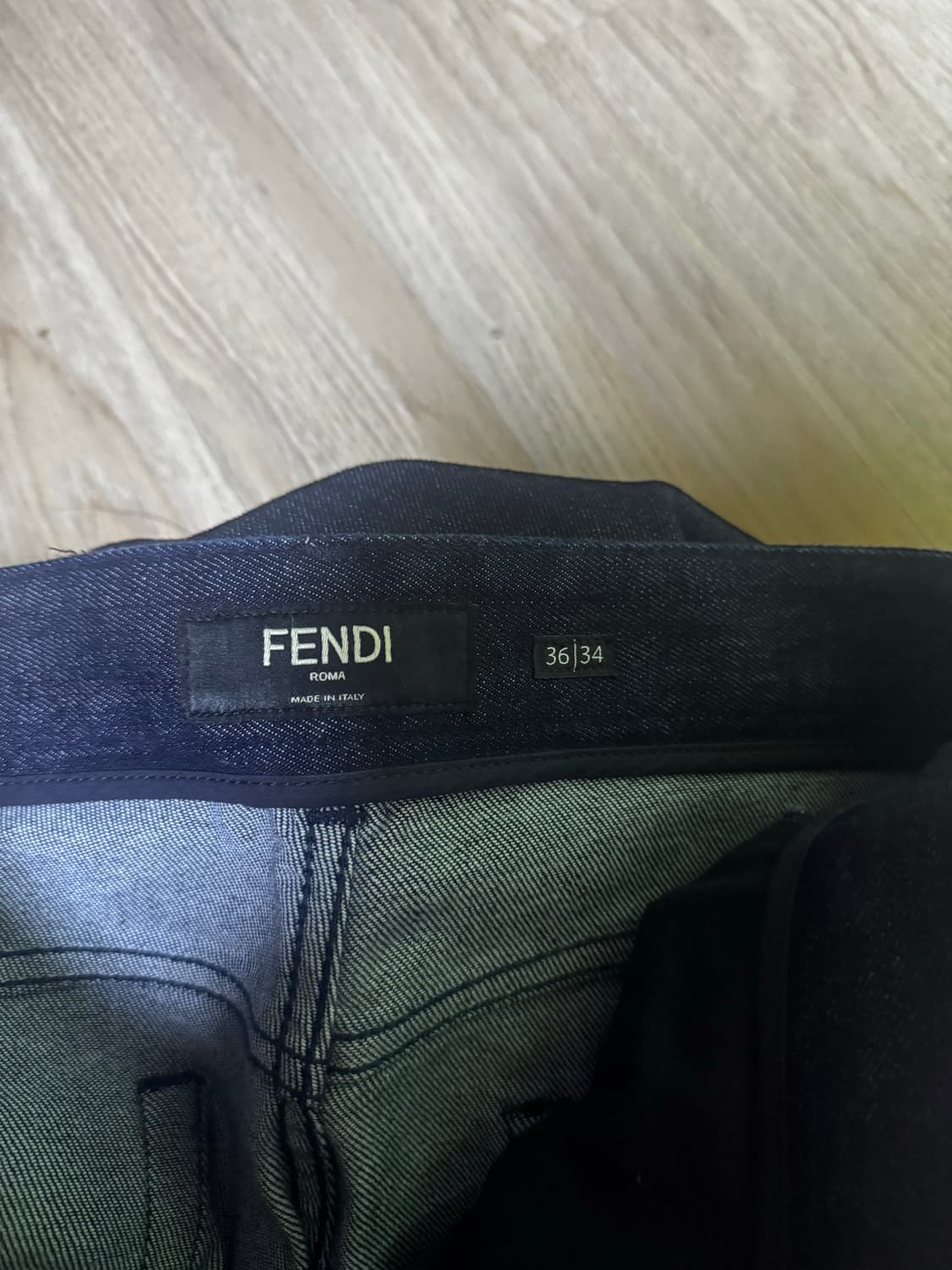 펜디 정품 청바지 36/34 거의새옷 구매가100만원대 상품이미지10