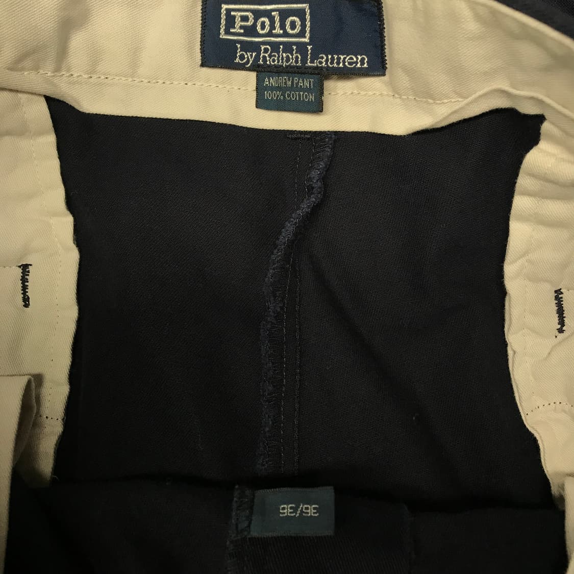 폴로 랄프로렌 네이비 치노 팬츠 36/36 상품이미지6