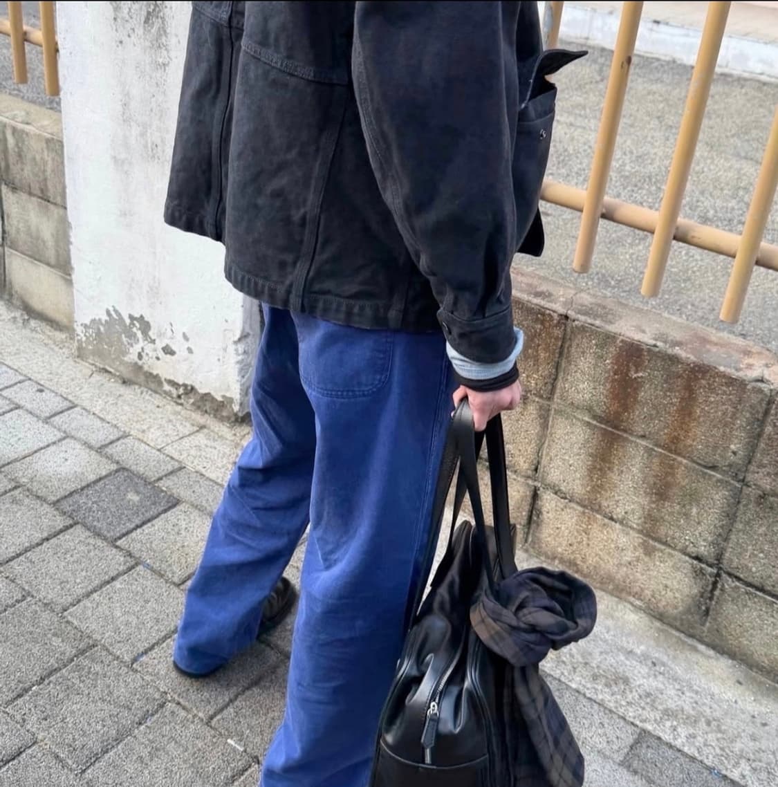 ryoo 페인터 팬츠 라지 사이즈 팔아요. 상품이미지3