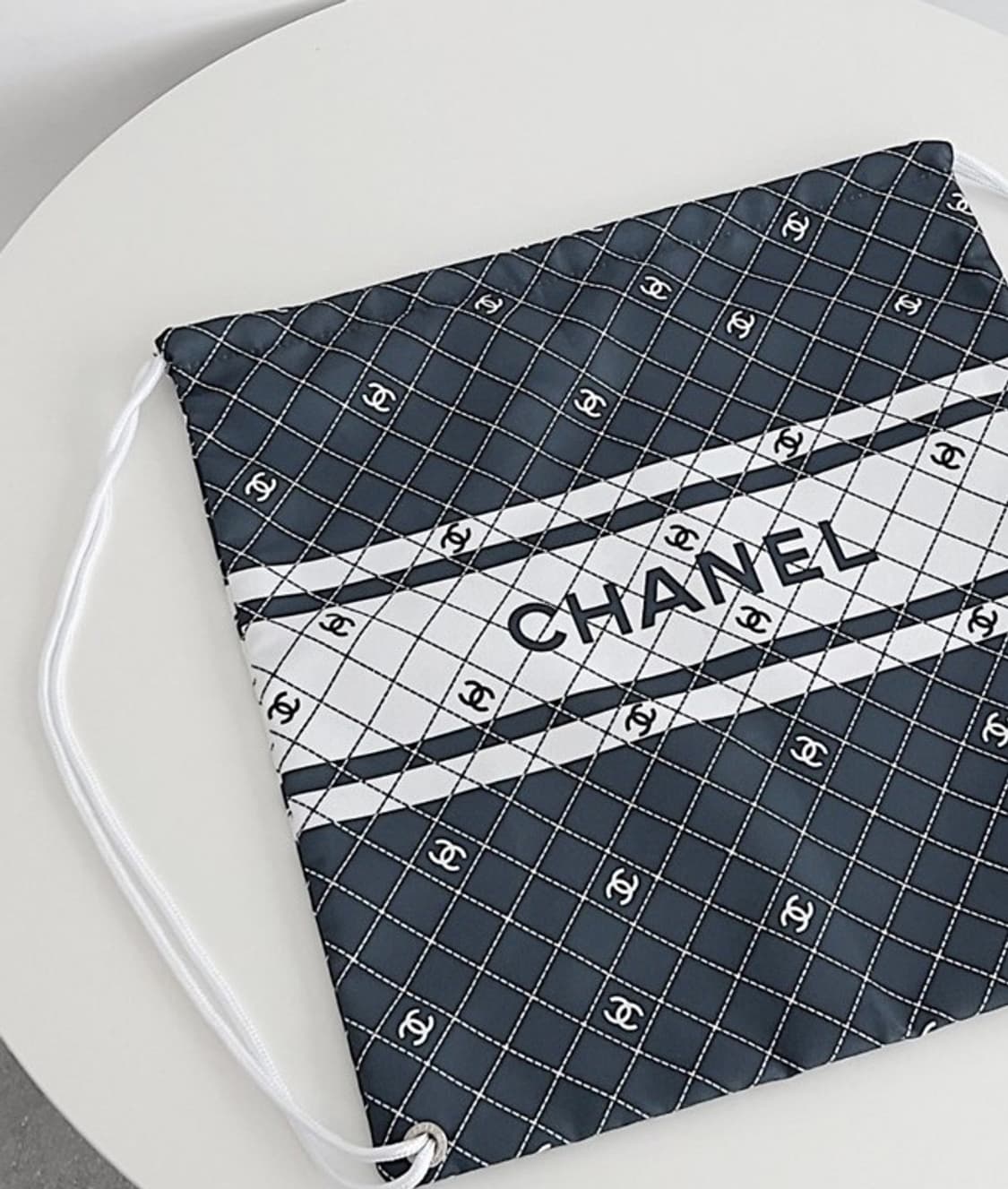 샤넬 뷰티 스트링 백팩 캔버스 상품이미지4