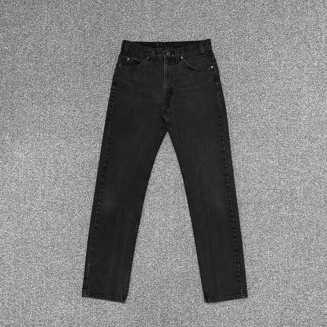 90s 빈티지 리바이스 505 블랙 허리40cm 상품이미지1