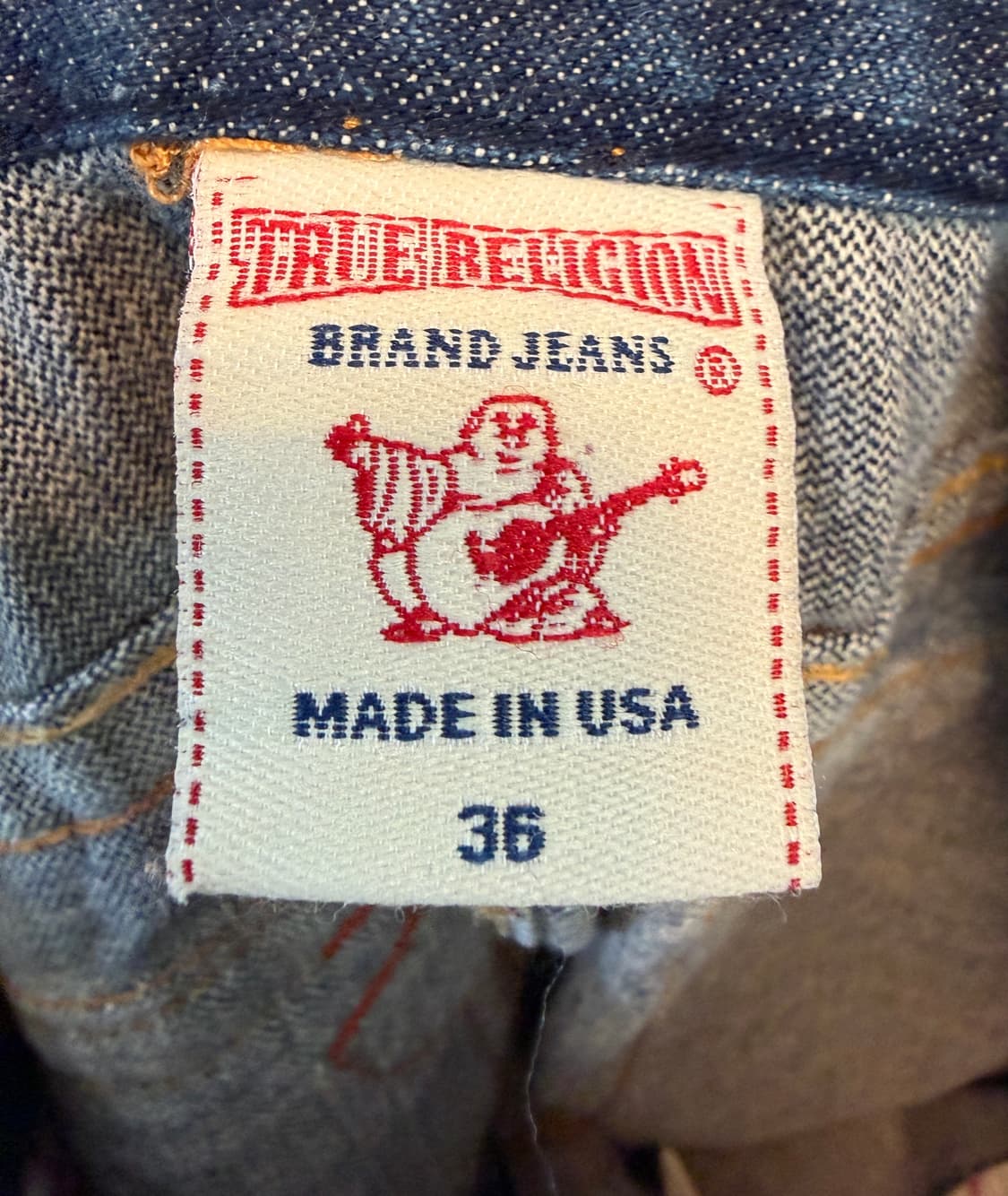 True Religion BILLY World Tour Denim 36 상품이미지5