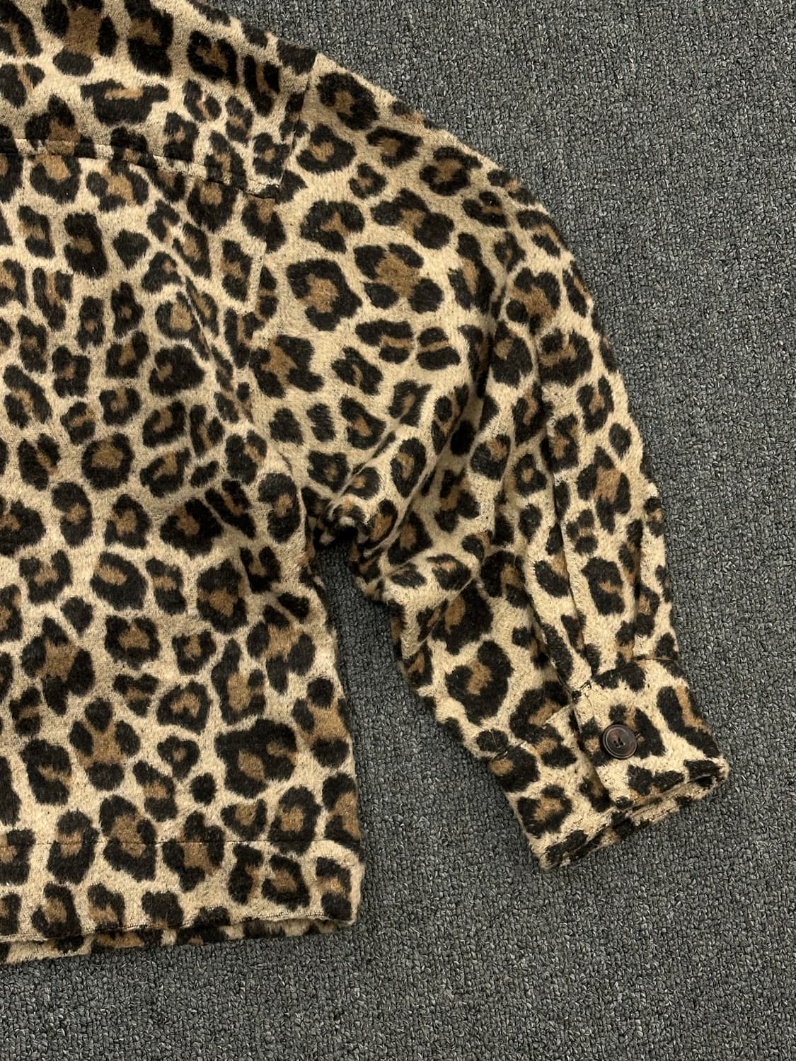 OS)Japanese Vintage 레오파드 패턴 크롭 자켓 상품이미지8