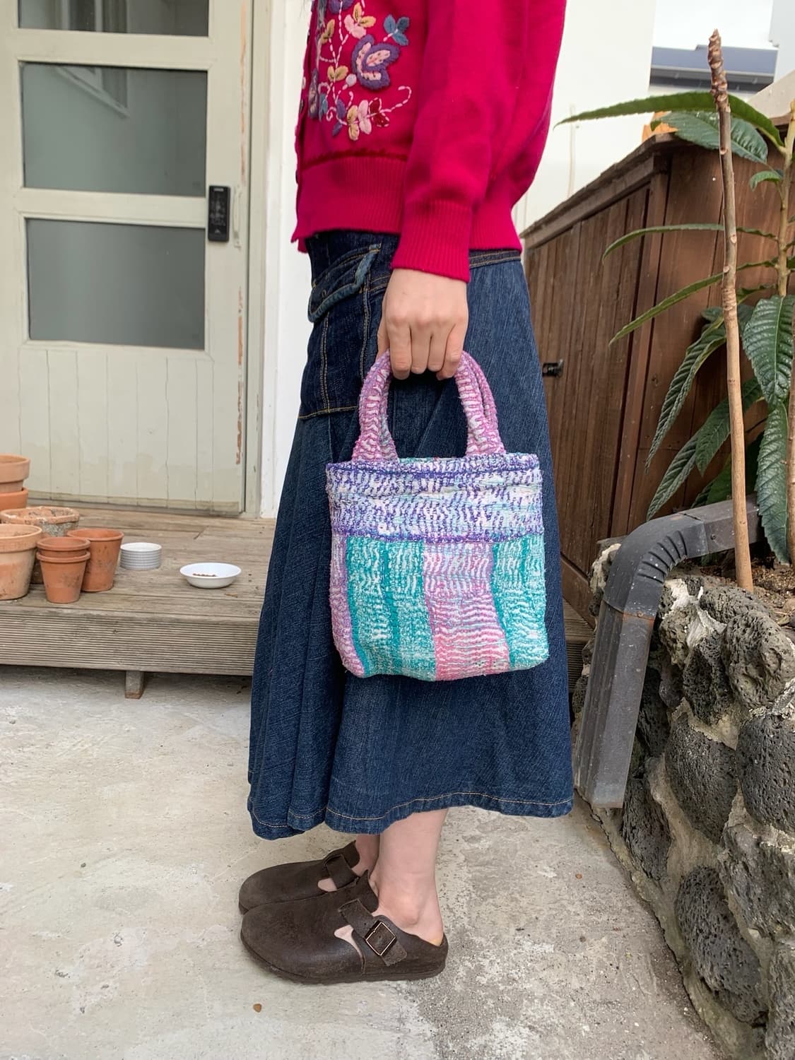 denim long.. skirt 상품이미지8