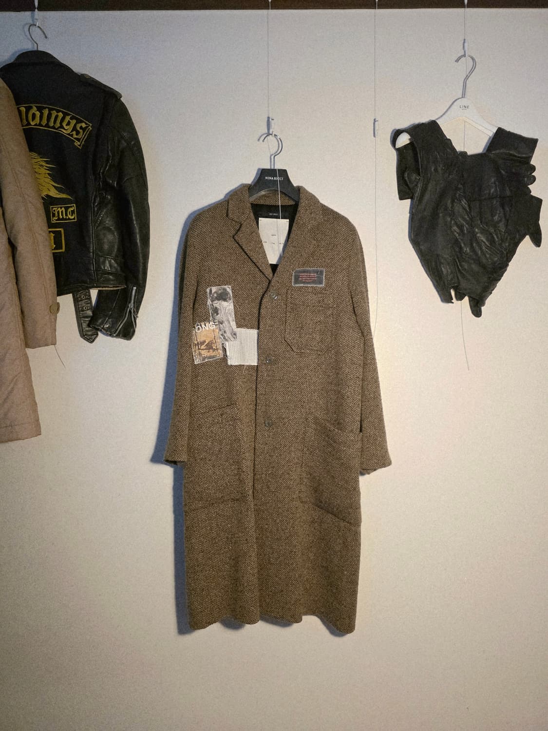 Song for the mute 23.2 tweed raglan coat 상품이미지1