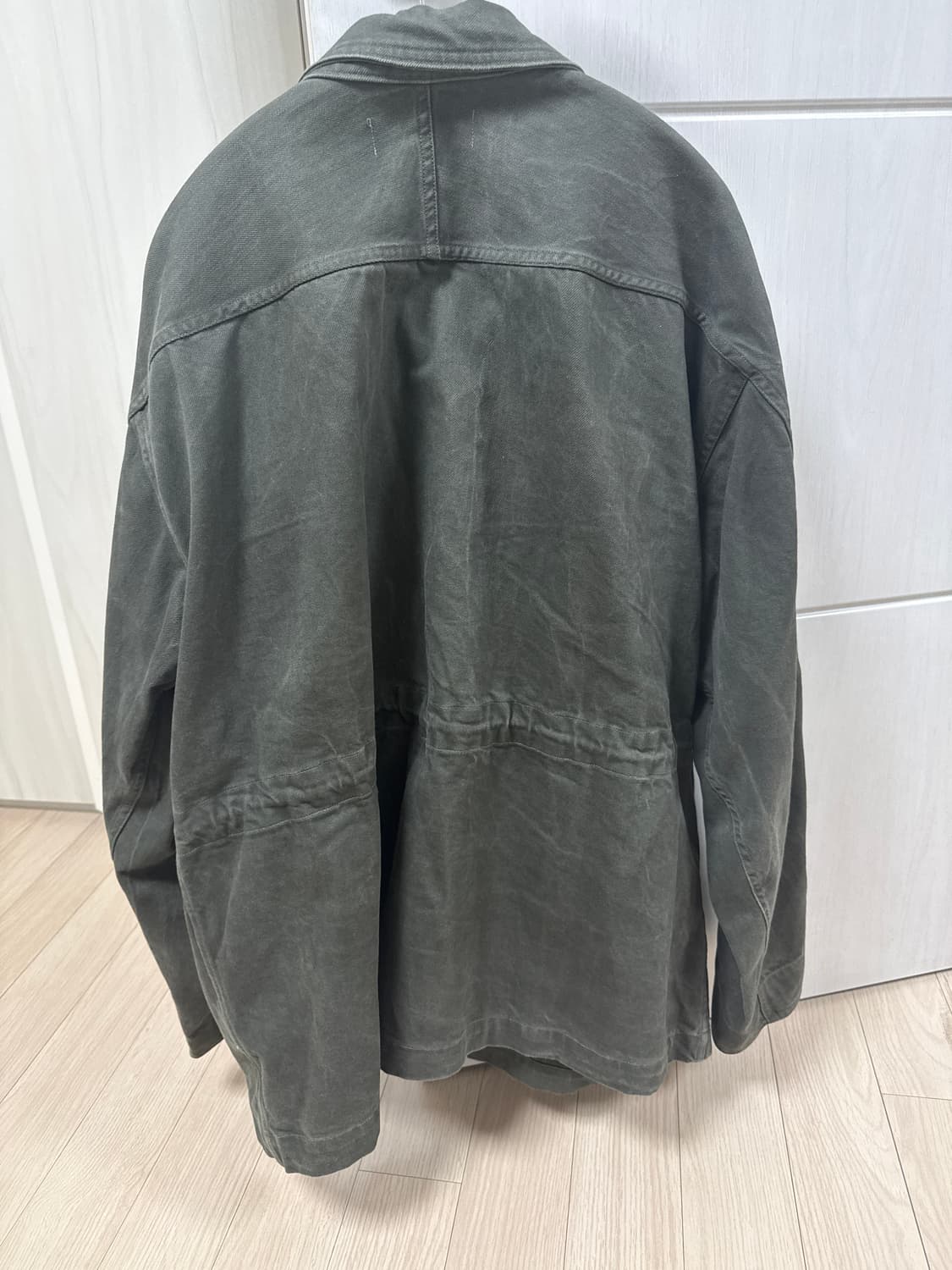 faded chore jacket (khaki) 상품이미지3