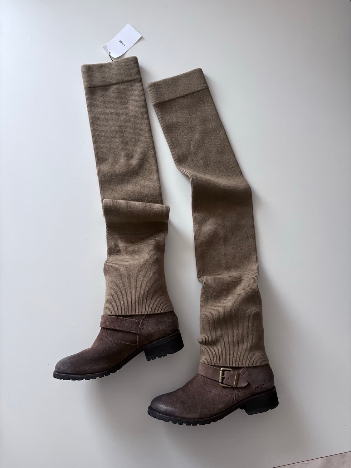 하이크 레이어드 니트 레그워머 상품이미지1