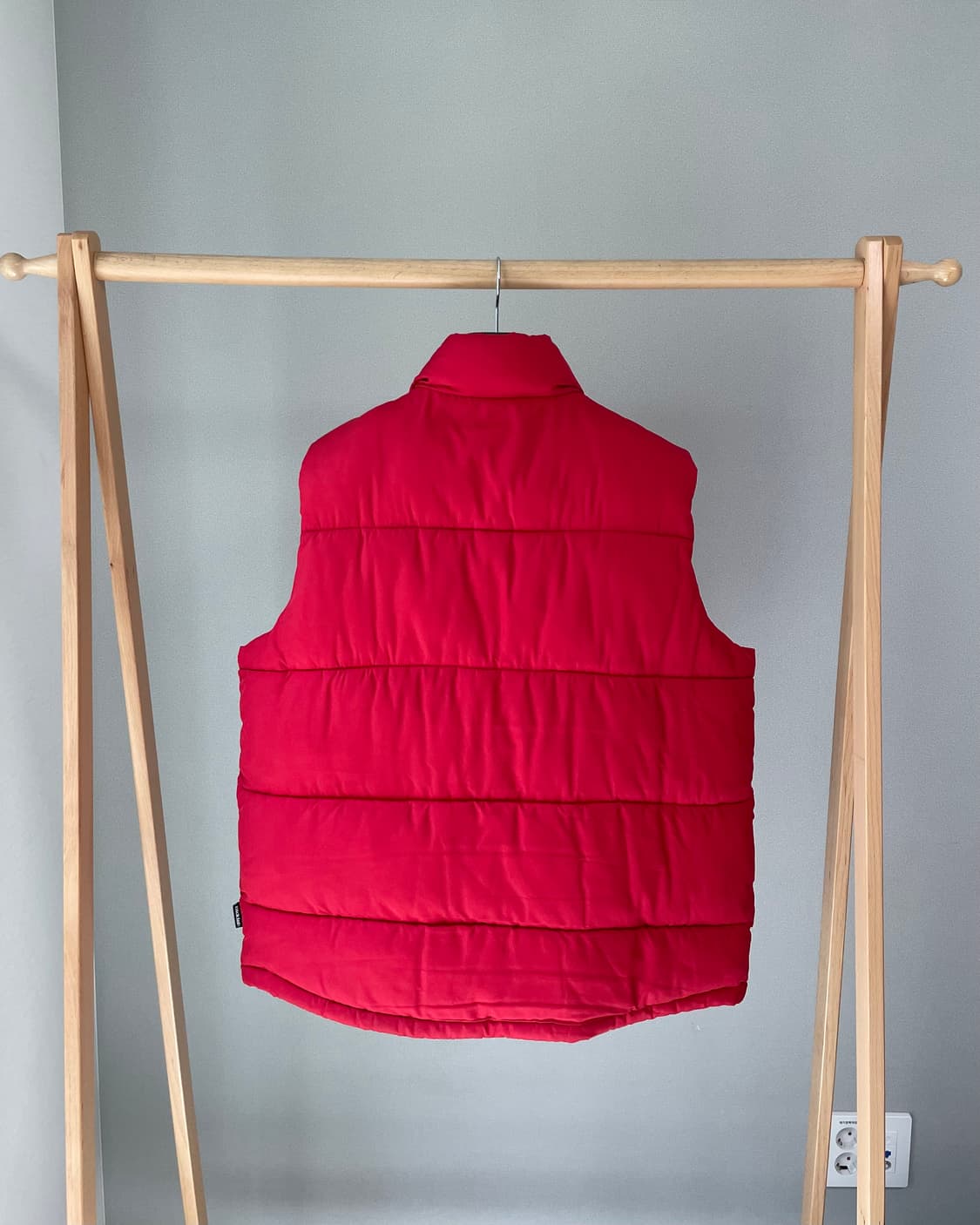 Dickies(디키즈) 레드 패딩 베스트 상품이미지3