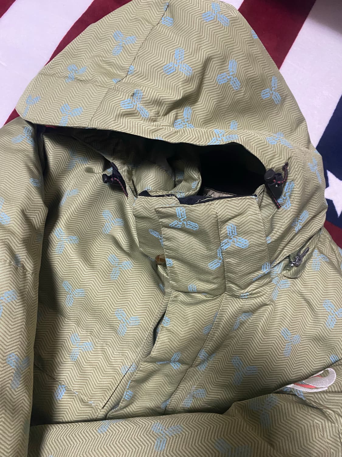 버튼 로닌 콜라보 보드복 패딩 자켓 상품이미지8