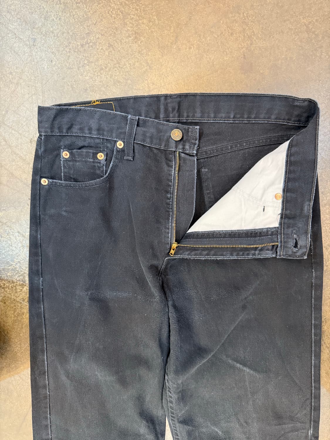 리바이스 흑청 uk(32) 상품이미지2