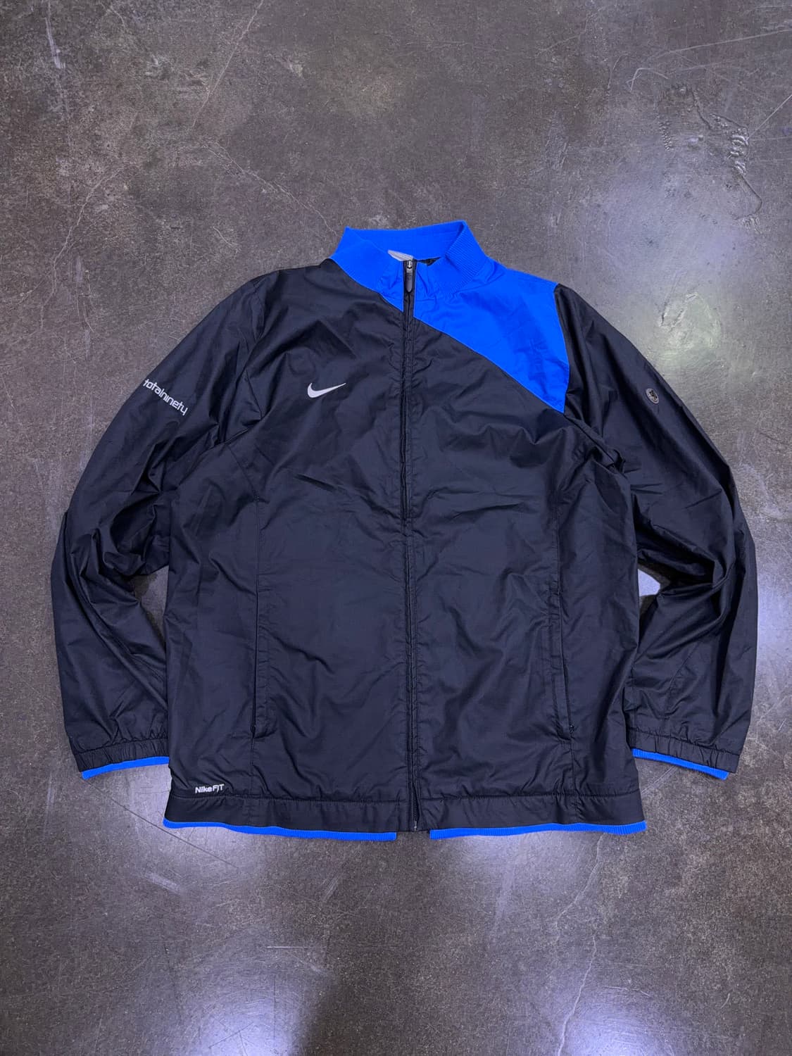 나이키 토탈90 블랙 블루 배색 트레이닝 셋업 세트 L 상품이미지2