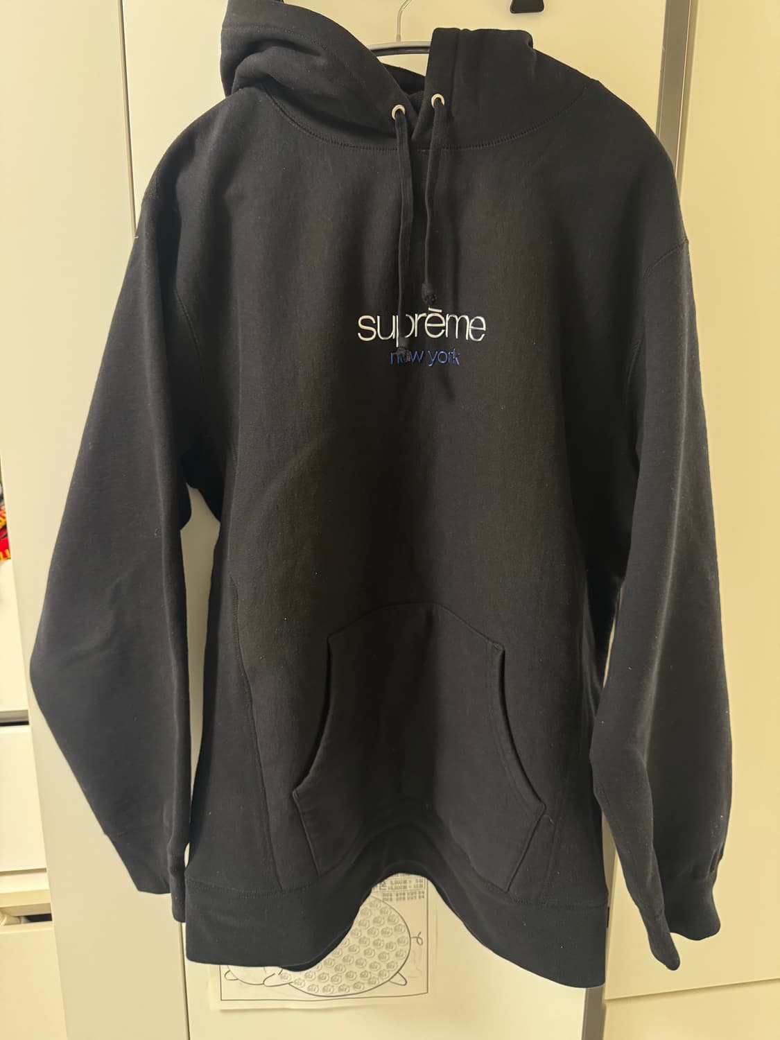 슈프림 크롬로고 후드티셔츠 XL 상품이미지1