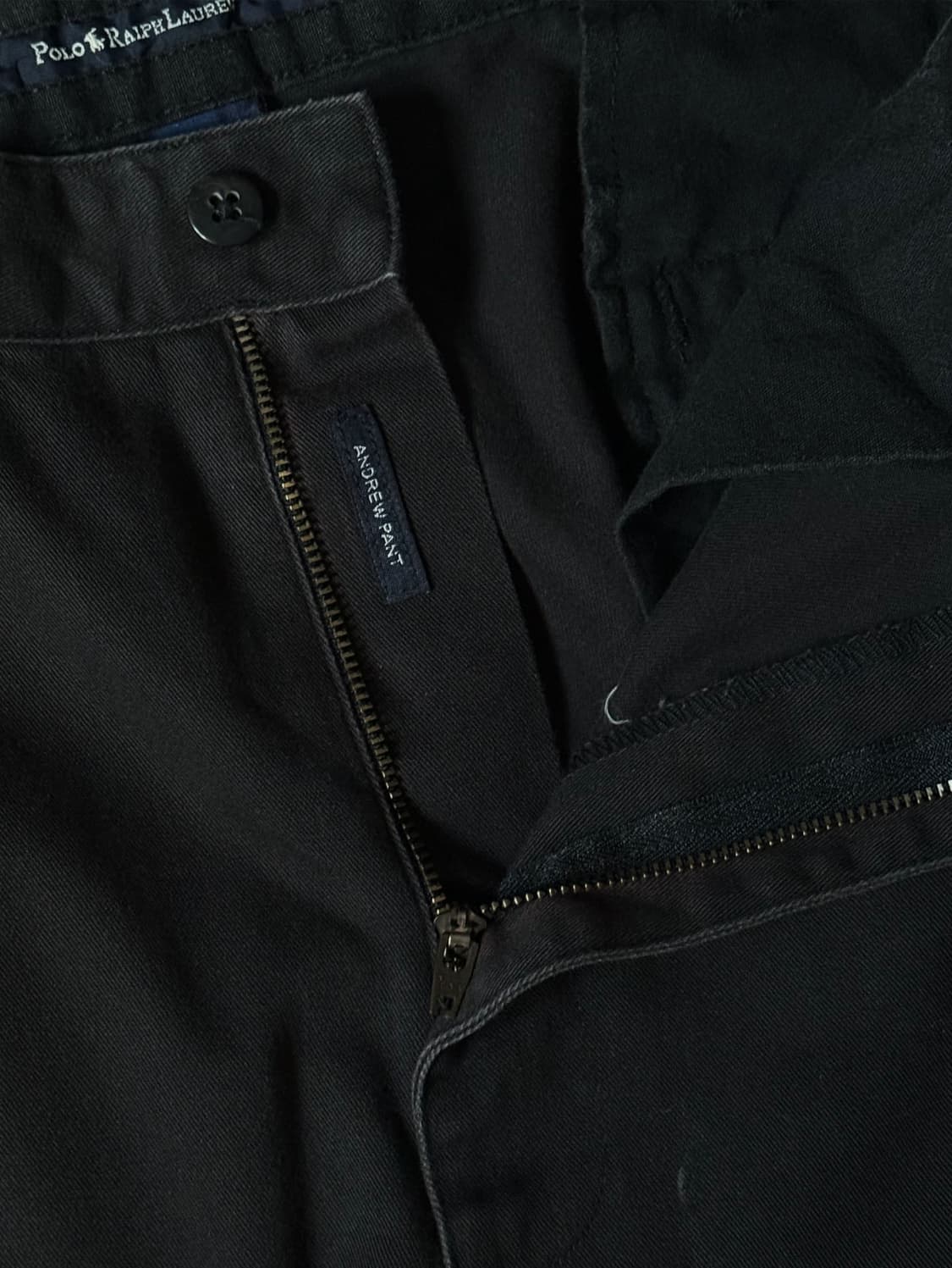 (34) 90s 폴로 랄프로렌 앤드류 더블 플리츠 치노 팬츠 상품이미지3