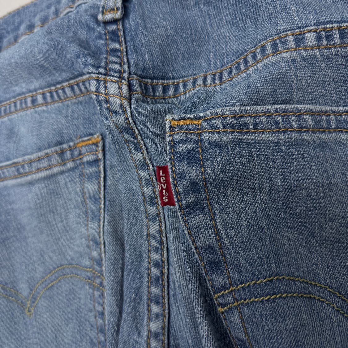 리바이스 569 새깅 워싱 와이드 스케이터 데님팬츠 상품이미지7