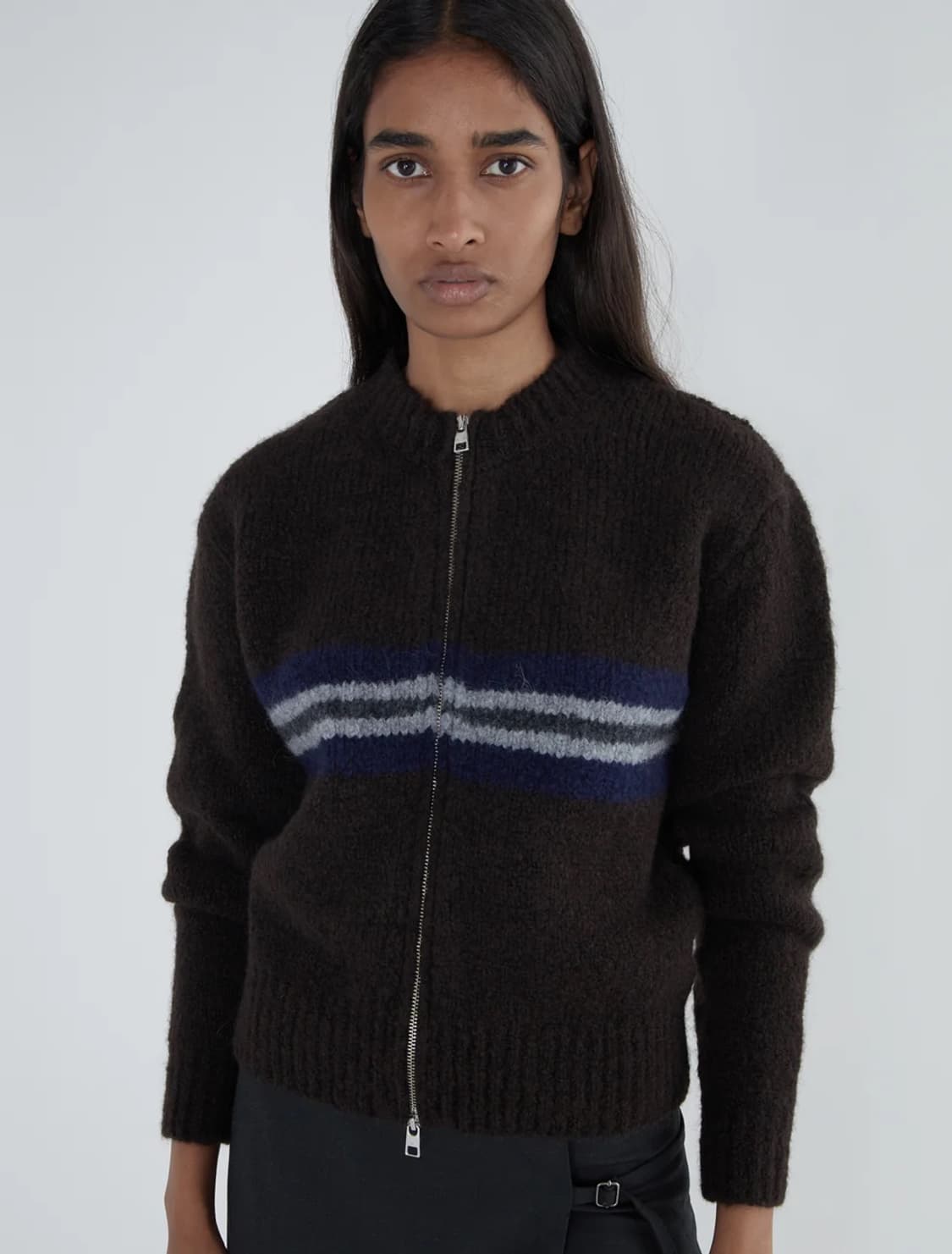 [S,M]팔로마울 Penalti 가디건/브라운 상품이미지3