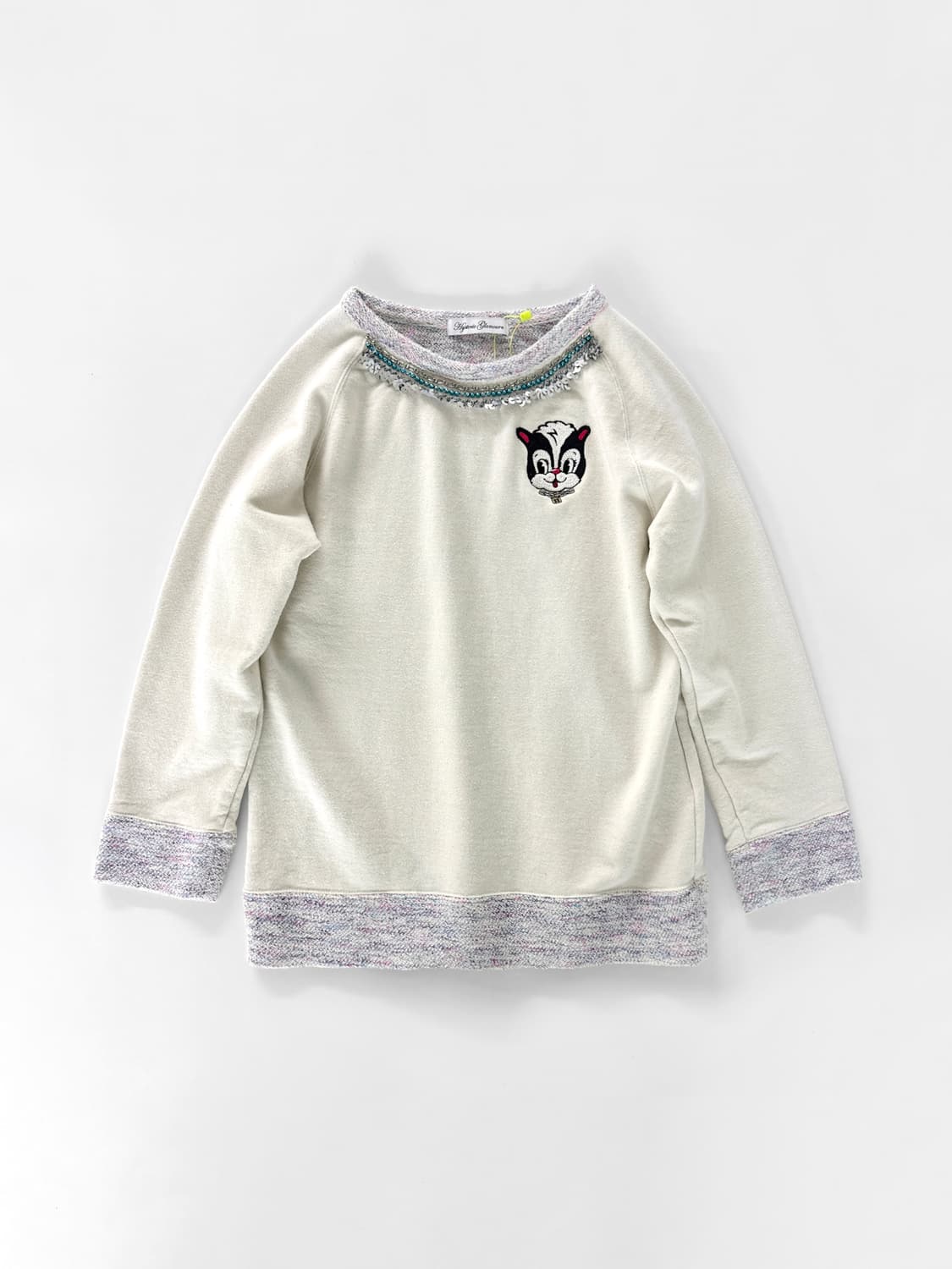 00s 히스테릭 글래머 시퀸 트림 스웻셔츠 상품이미지2