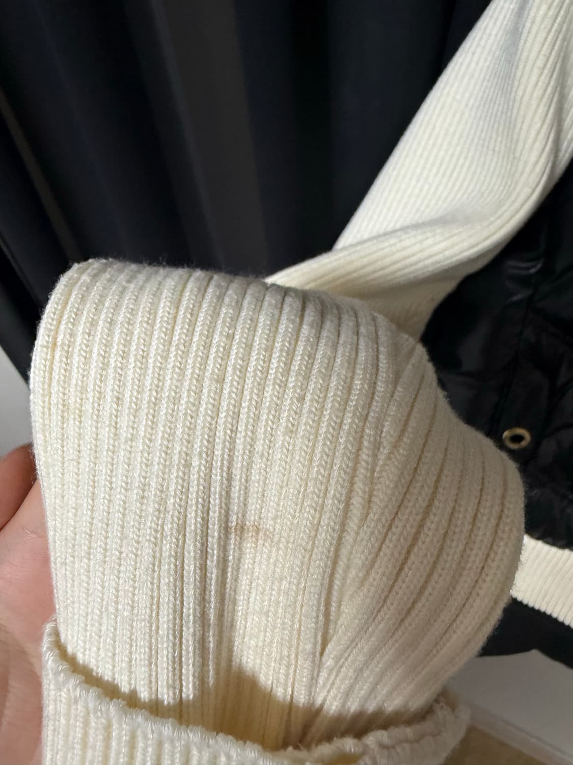 FUBU 니트 크롭 패딩 갸루 빈티지  큐빈 상품이미지4