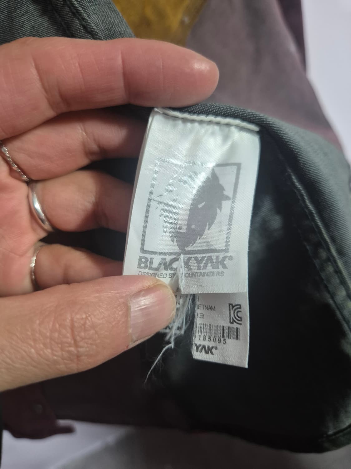 블랙야크 멀티 컬러 블럭 긴팔 셔츠 상품이미지7