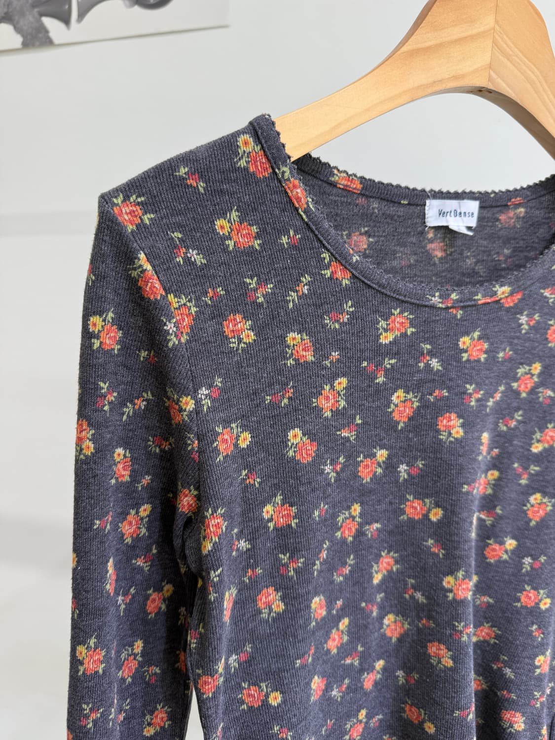 VERT DENSE (Made in Japan) 플로랄 롱슬리브  상품이미지4