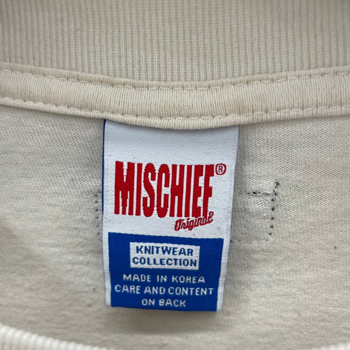 FREE 미스치프 남자 롱슬리브 긴팔 티셔츠 상품이미지3