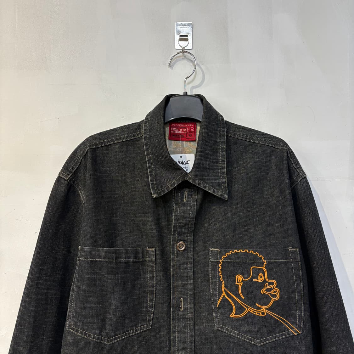 플래티넘 푸부 데님 자켓 상품이미지4