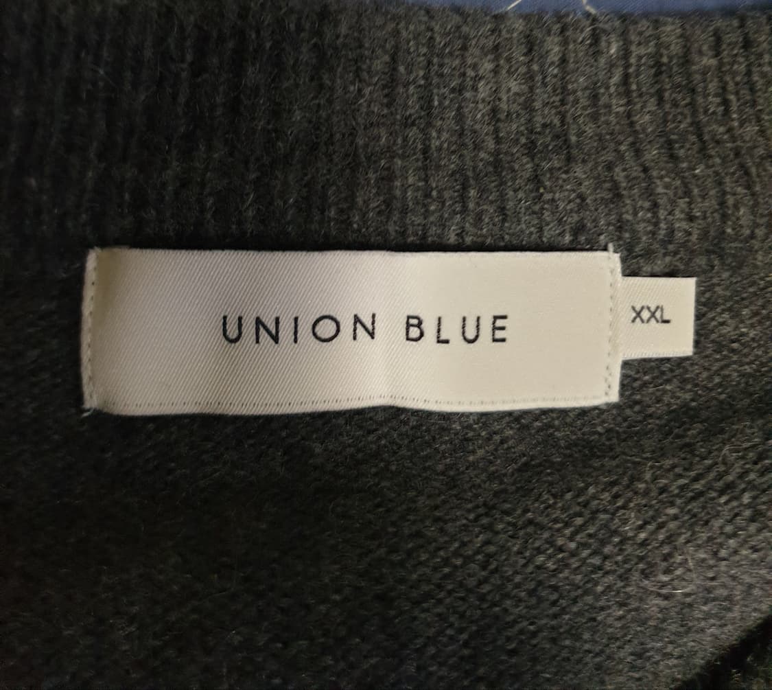 유니온블루 오로라 알파카 크롭 가디건 멜란지그레이 (XXL) 상품이미지4