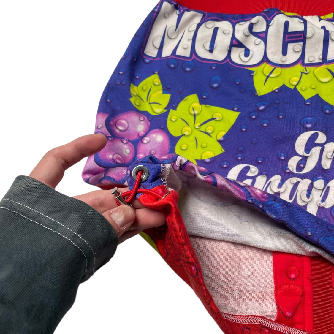 Moschino 레몬&포도 소다 프린트 미니 스커트 상품이미지6