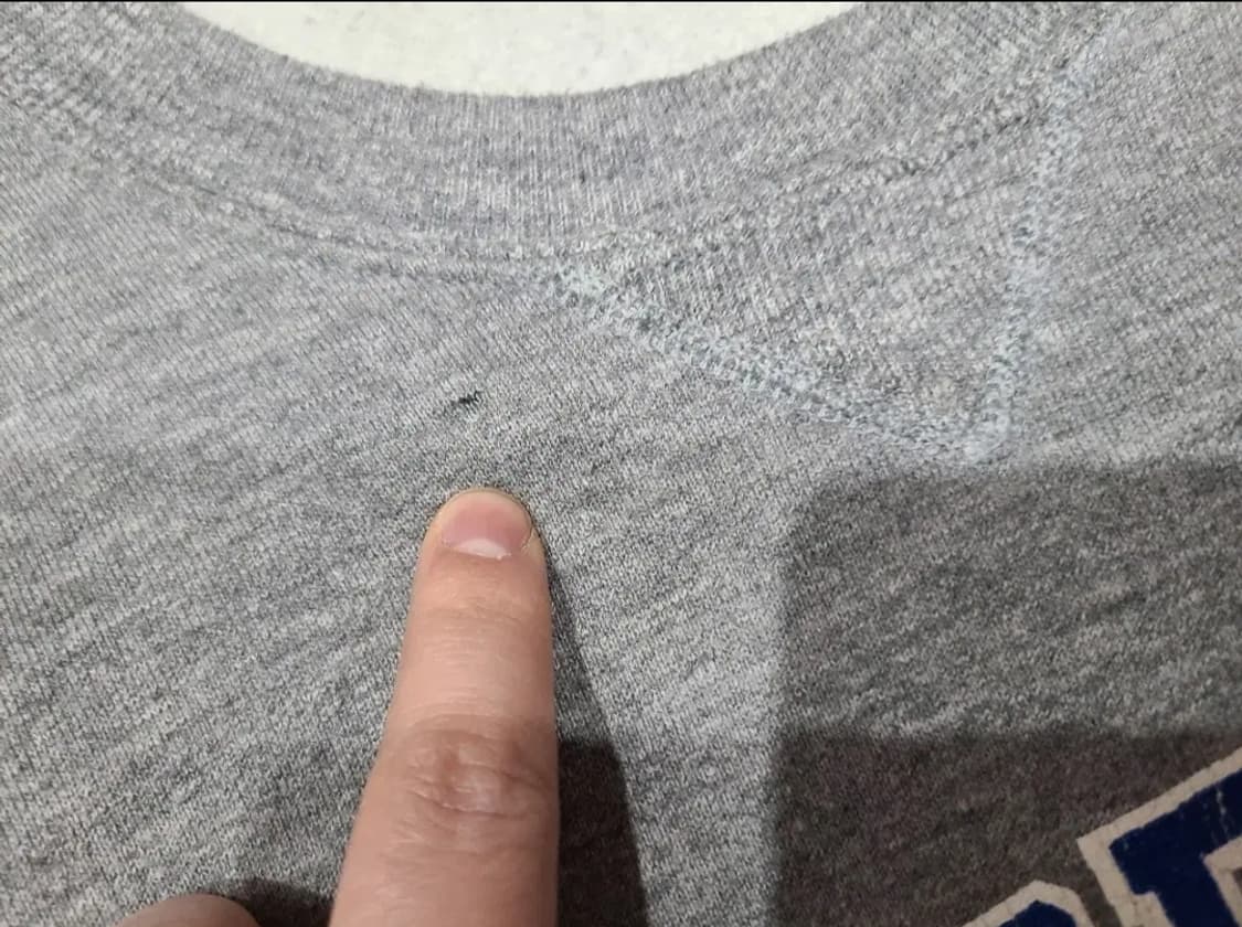 러셀 조지타운 기모 맨투맨 회색 상품이미지6