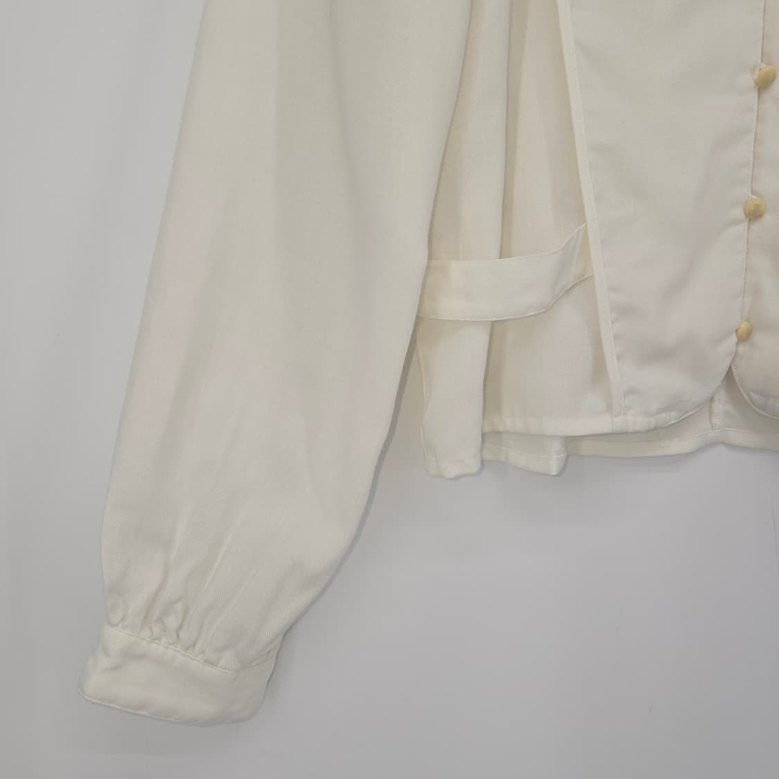 일본 빈티지 발민 여성 블라우스 아이보리 상품이미지4